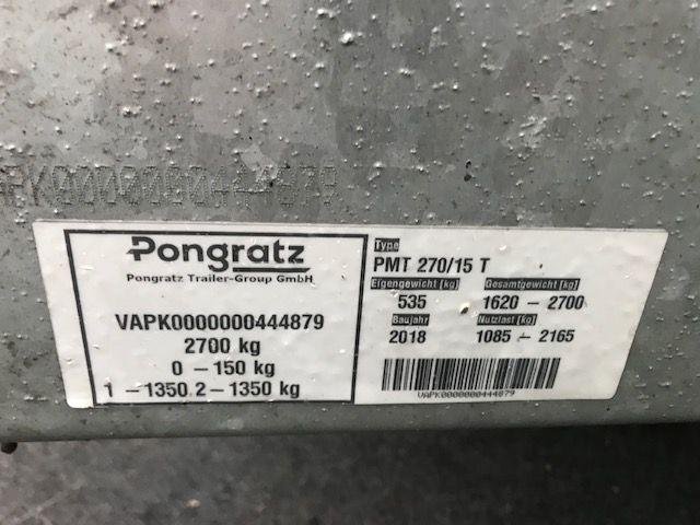 Remorque Pongratz PMT 270/15 T / 2,7 T – Image 14