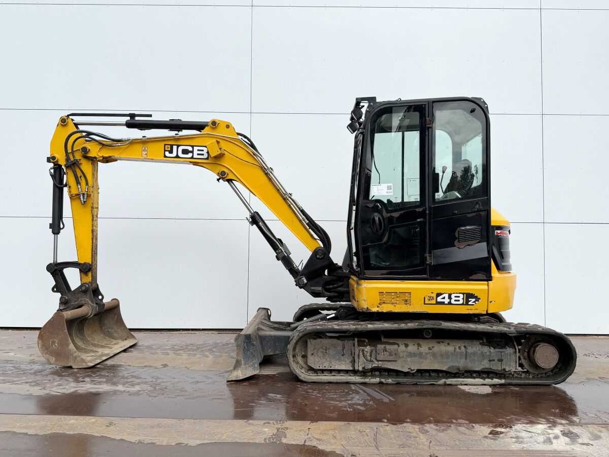 JCB 48Z-1 Hammer Lines / Quick Coupler – Image 2