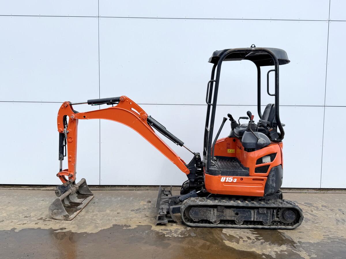 Kubota U17-3 Hydr. Lignes de train de roulement/marteau – Image 24