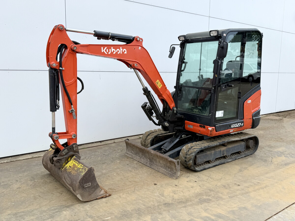 Kubota KX027-4 Lignes de marteau / Attache rapide