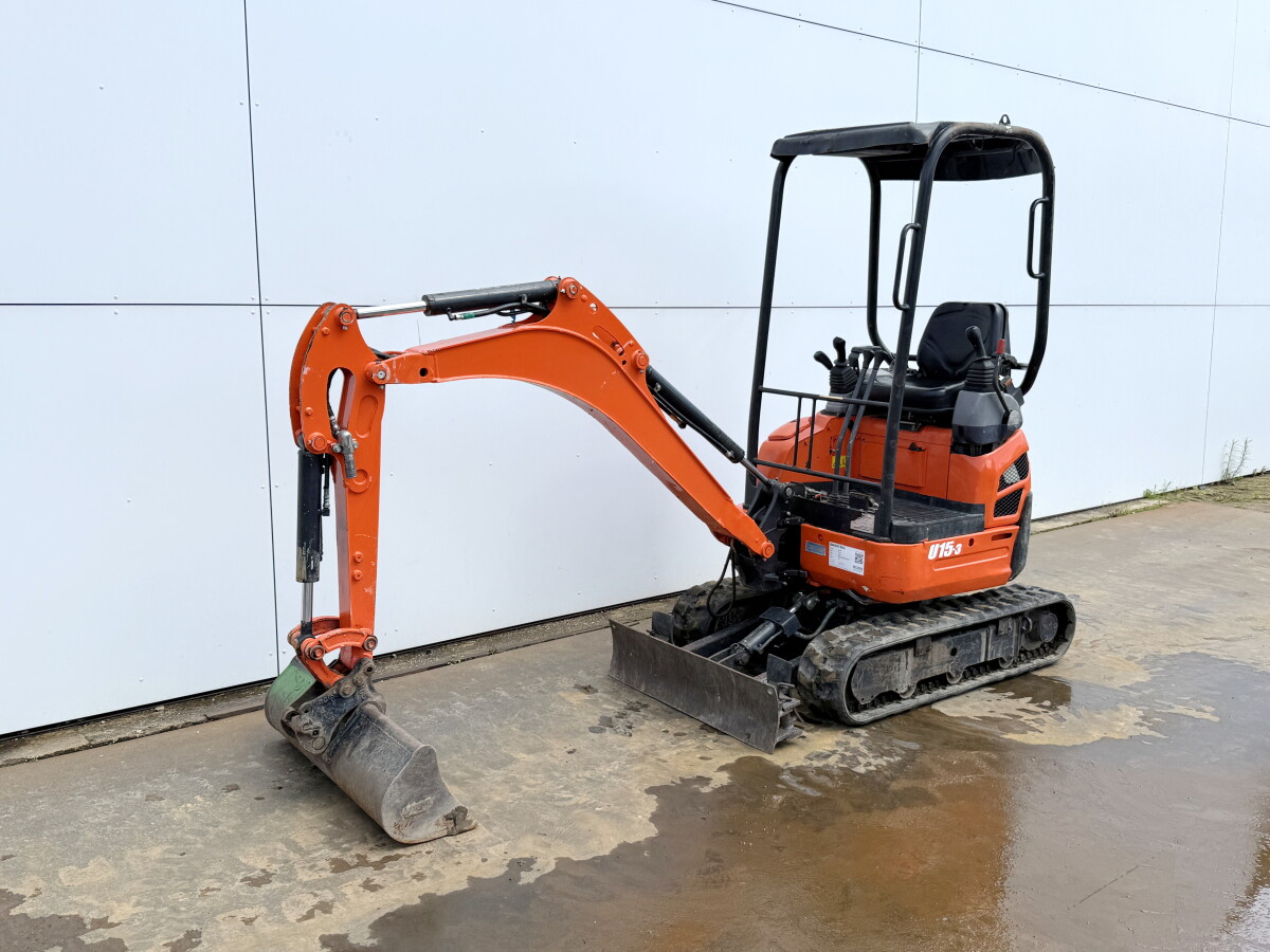 Kubota U17-3 Hydr. Lignes de train de roulement/marteau – Image 23