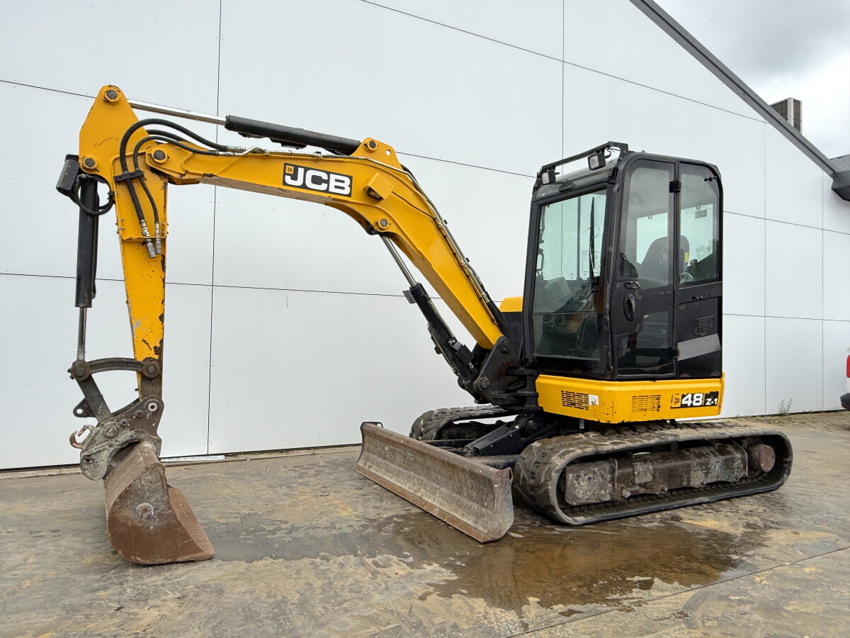 JCB 48Z-1 Lignes de marteau / Attache rapide