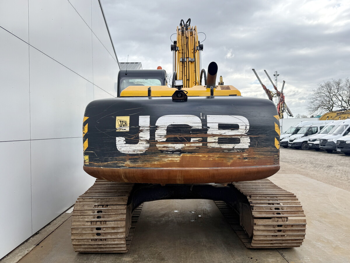 JCB JS220LC Lignes de marteau / Attache rapide / Caméra – Image 3