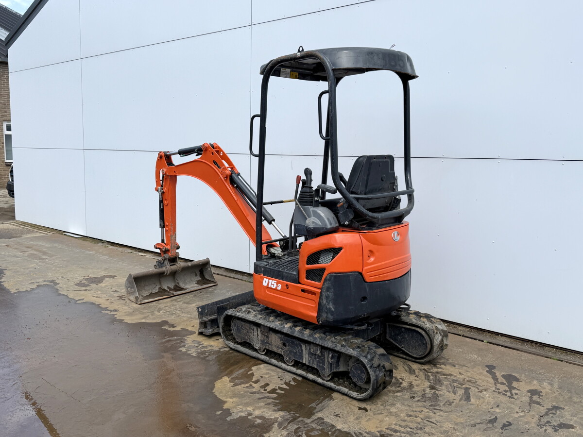 Kubota U17-3 Hydr. Lignes de train de roulement/marteau – Image 22