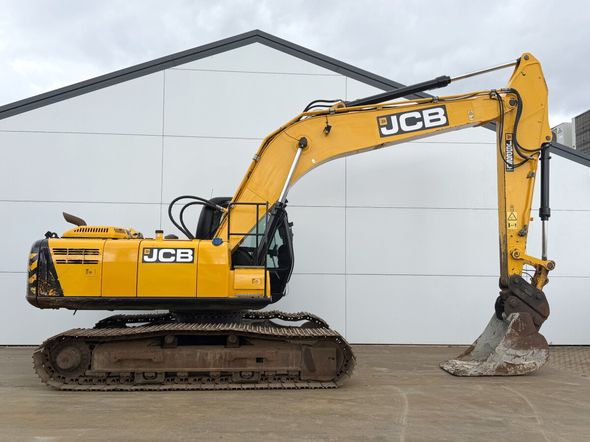 JCB JS220LC Lignes de marteau / Attache rapide / Caméra – Image 5