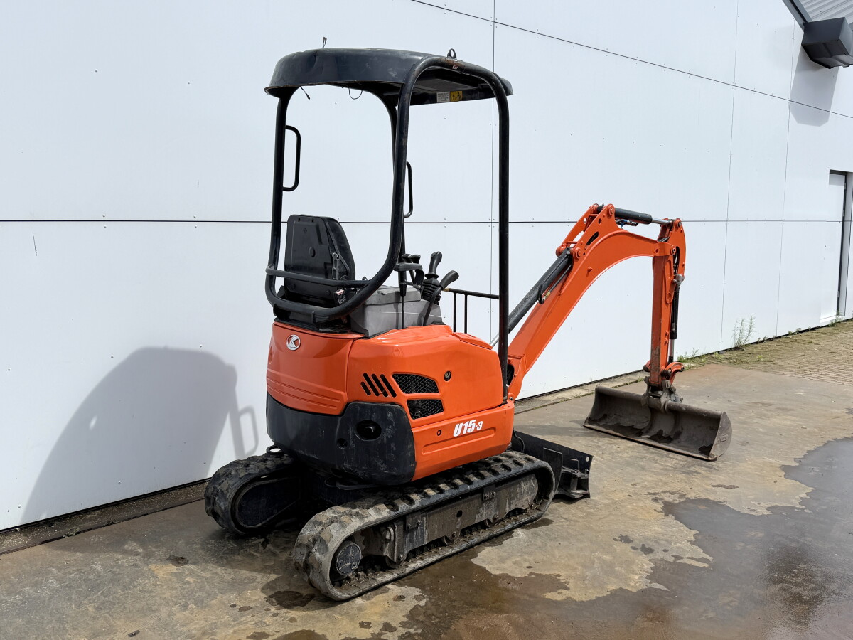 Kubota U17-3 Hydr. Lignes de train de roulement/marteau – Image 20