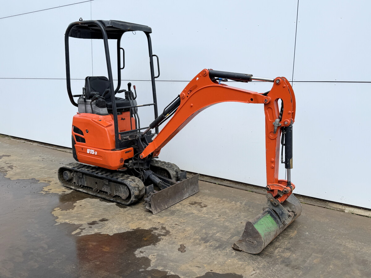 Kubota U17-3 Hydr. Lignes de train de roulement/marteau – Image 18