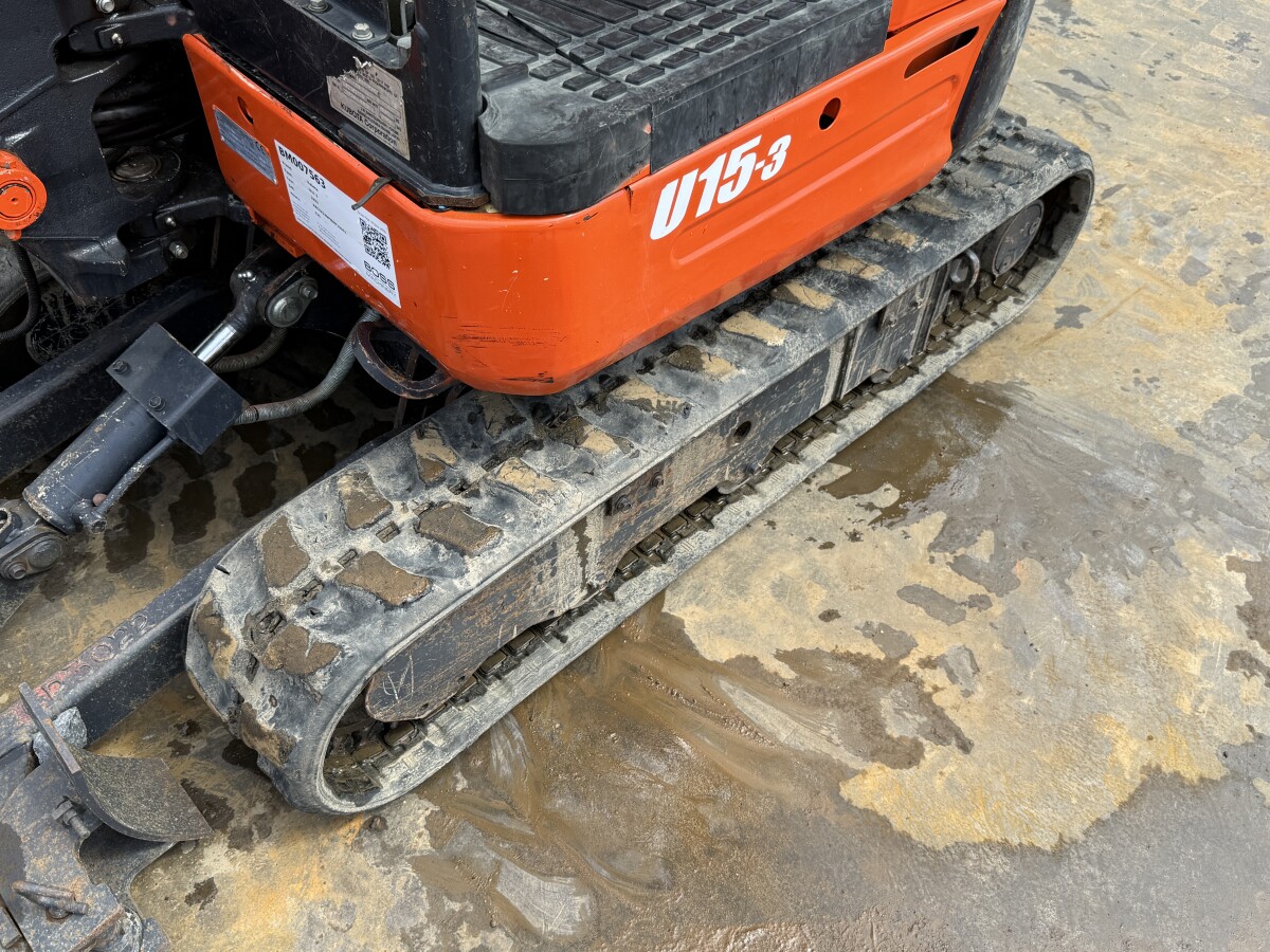 Kubota U17-3 Hydr. Lignes de train de roulement/marteau – Image 6