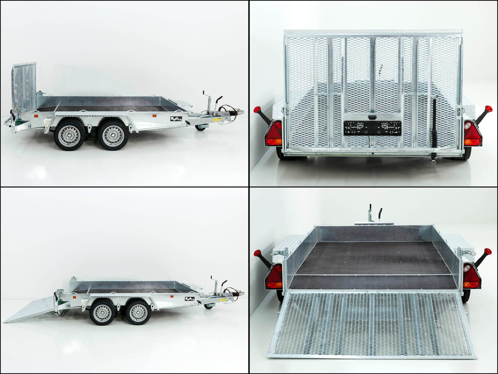 Remorque porte-engins de chantier Variant Maxi Load 161×305 3,5 t | Rampe/Quai de castor - Neuve – Image 14
