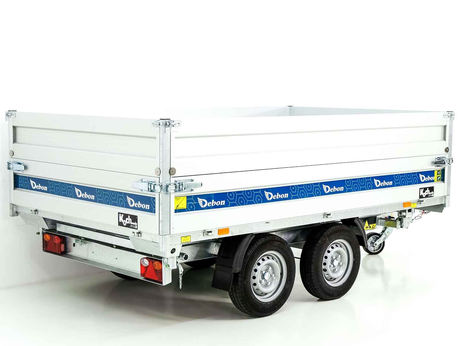 Benne basculante 3 voies Debon 180×306 2,6 t | Pompe électrique | BWA-Neuf – Image 12