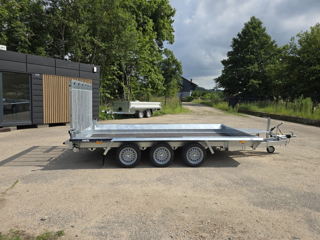 Remorque pour mini-pelle Martz Bau 3, 3500 kg, 400 x 183 cm – Image 8