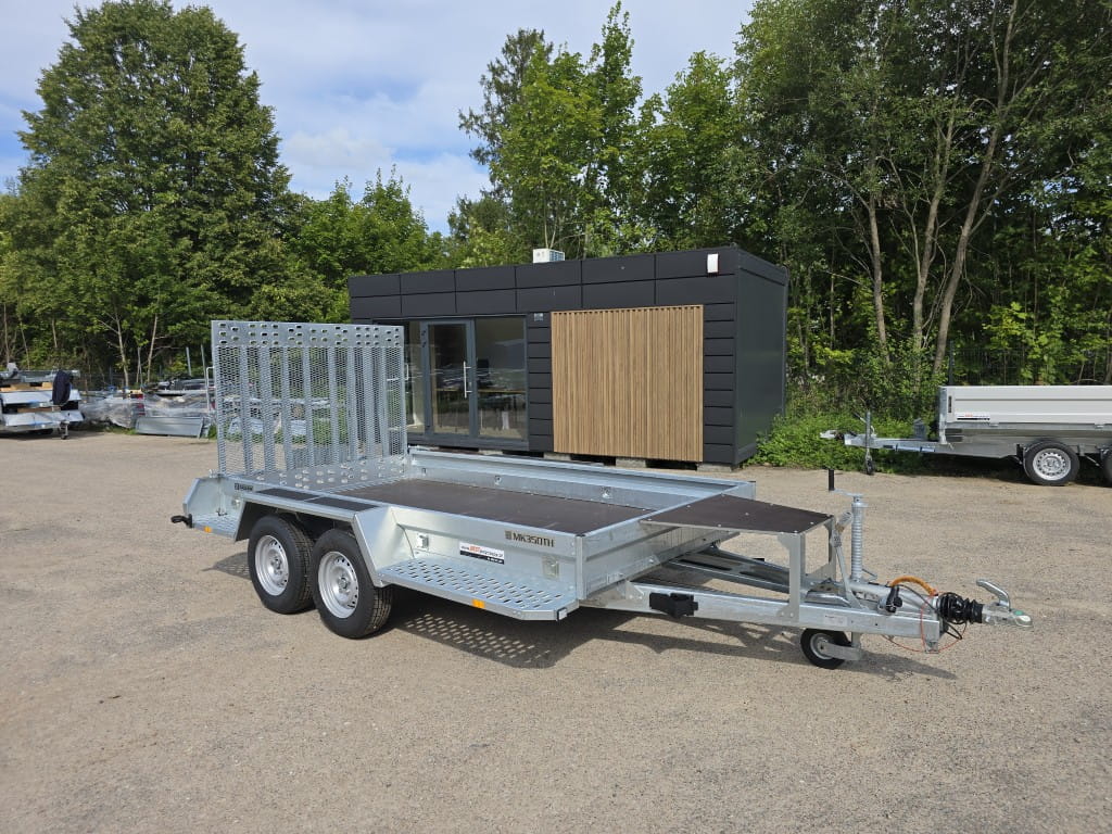 Remorque ZASŁAW MK350TH pour le transport d'une mini-pelle d'un PTAC de 3,5 tonnes – Image 15
