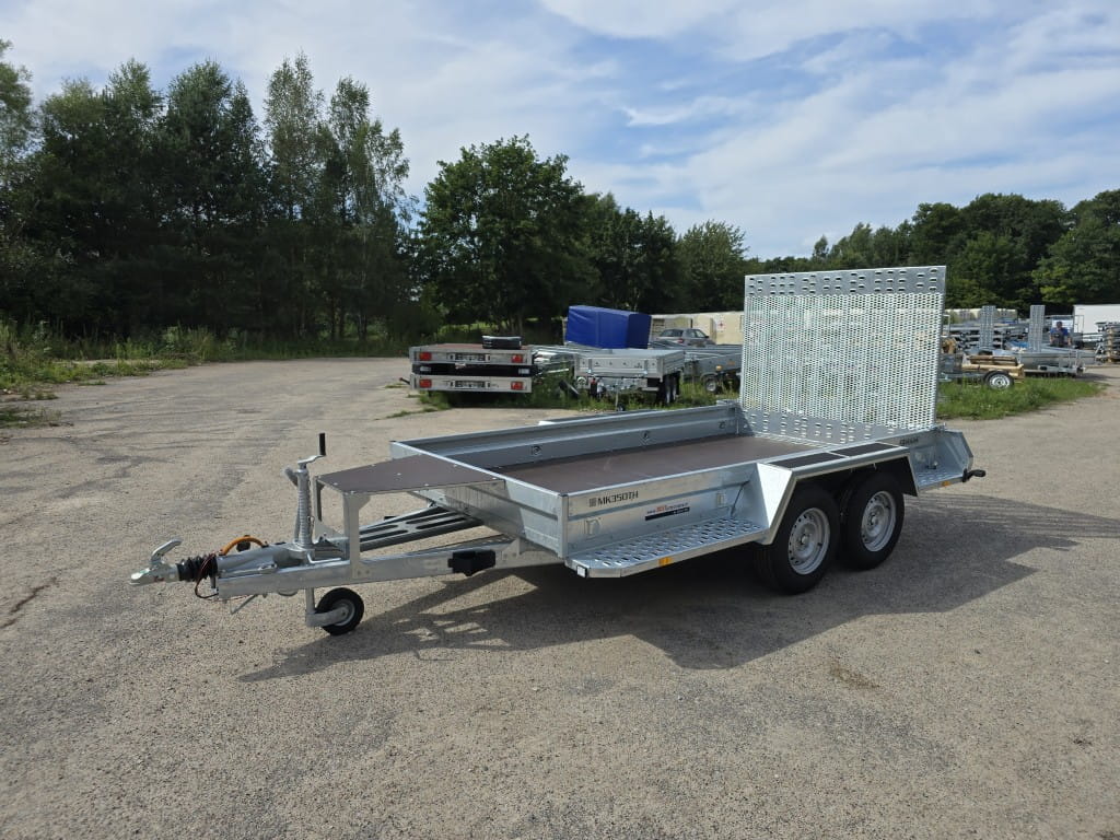 Remorque ZASŁAW MK350TH pour le transport d'une mini-pelle d'un PTAC de 3,5 tonnes – Image 11