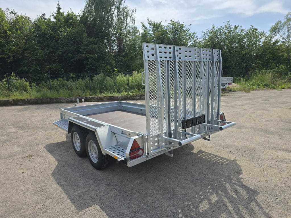 Remorque ZASŁAW MK350TH pour le transport d'une mini-pelle d'un PTAC de 3,5 tonnes – Image 8