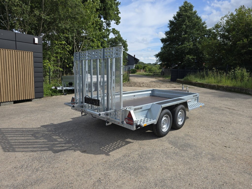Remorque ZASŁAW MK350TH pour le transport d'une mini-pelle d'un PTAC de 3,5 tonnes – Image 7
