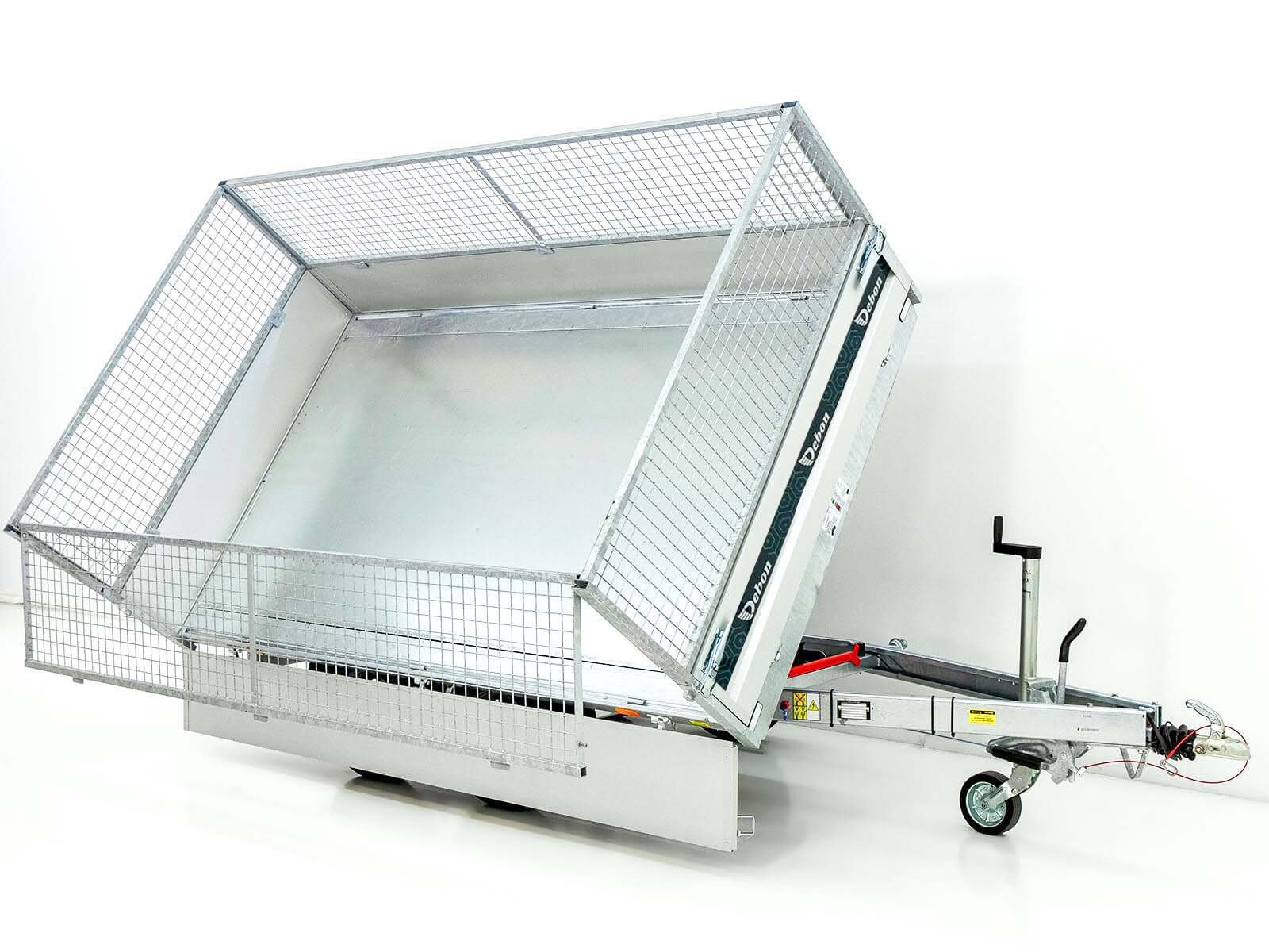 Benne basculante tridirectionnelle Debon 180×306 2,6 t | Pompe électrique | Grid-New – Image 7