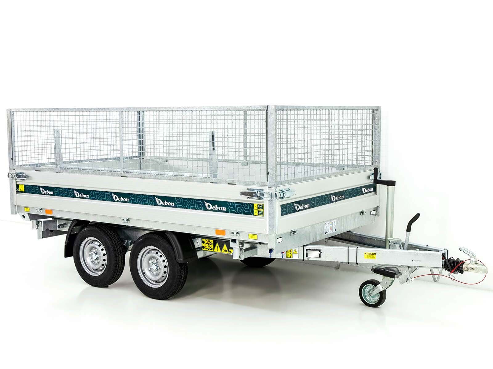 Benne basculante tridirectionnelle Debon 180×306 2,6 t | Pompe électrique | Grid-New – Image 4