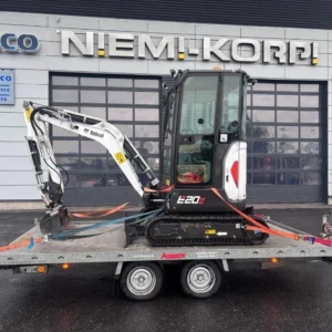 Bobcat E20Z avec seulement 113 heures de fonctionnement