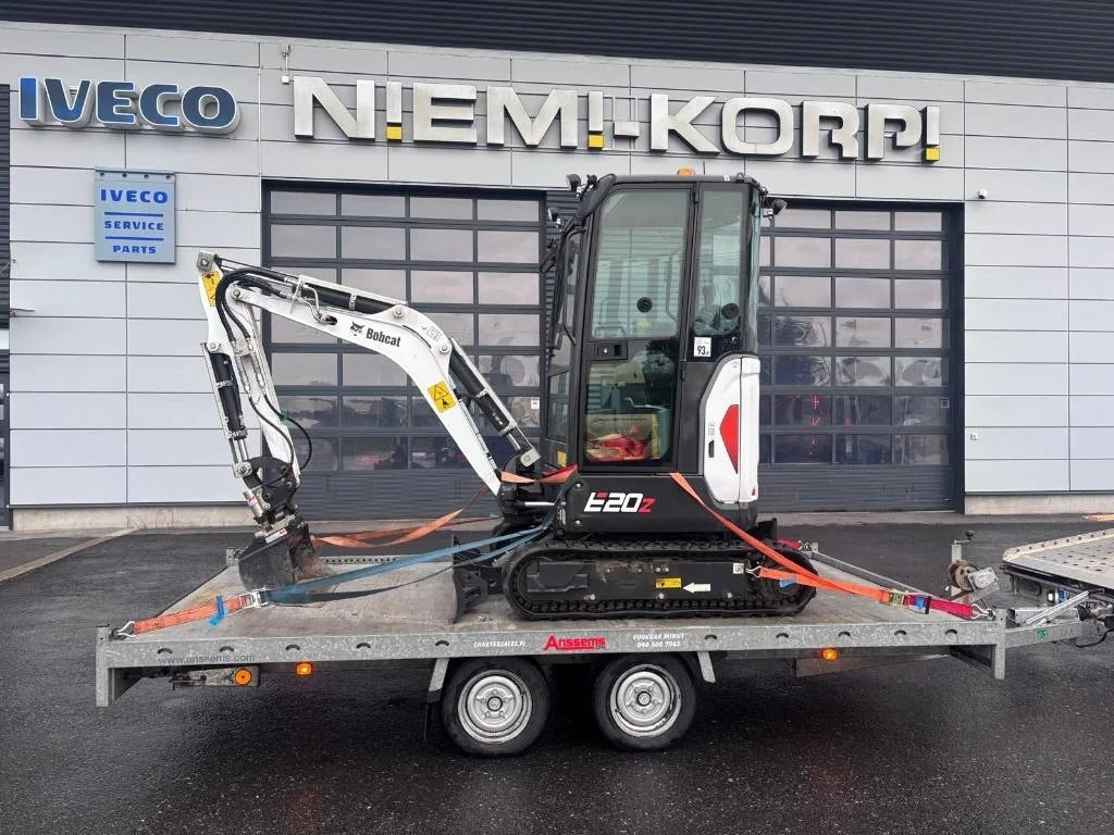 Bobcat E20Z avec seulement 113 heures de fonctionnement