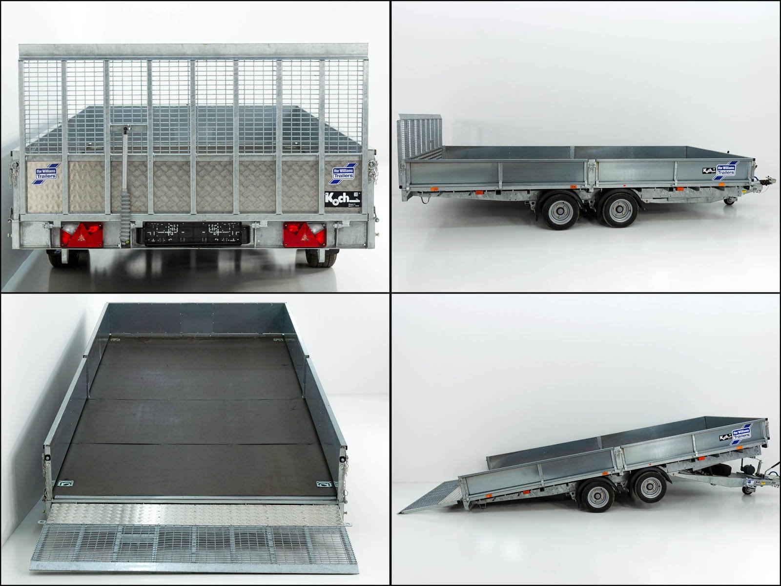 Remorque benne Ifor Williams | 192 x 487 cm | 3,5 t | Type : CT166-Neuf – Image 13