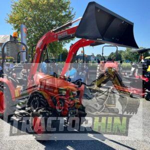 Micro tracteur Kubota EK1 261 + chargeur frontale et godet