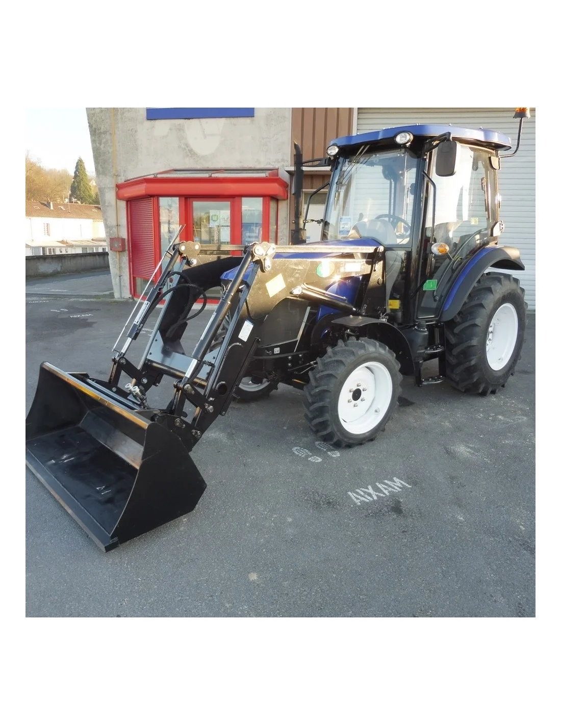 Tracteur Lovol M504C Cabine + Chargeur Frontal
