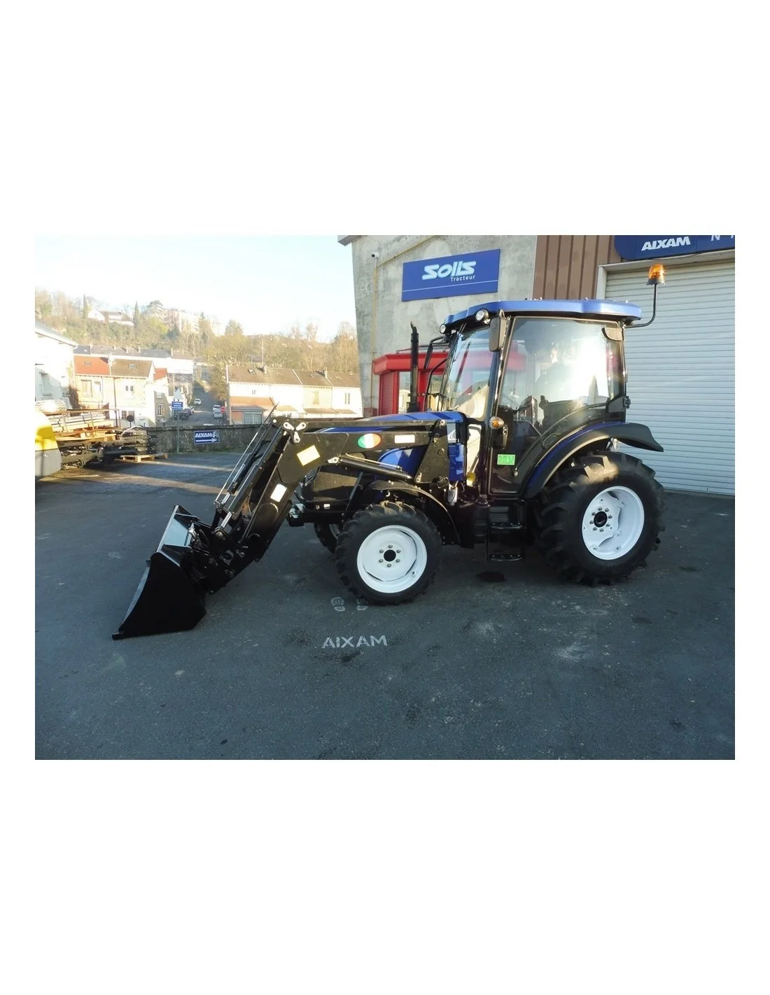 Tracteur Lovol M504C Cabine + Chargeur Frontal – Image 4
