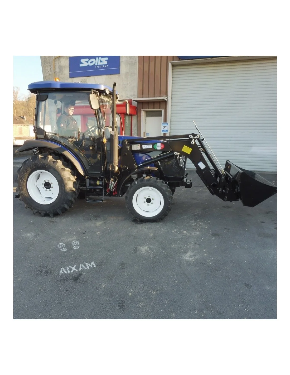 Tracteur Lovol M504C Cabine + Chargeur Frontal – Image 10