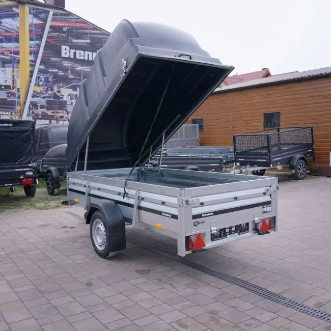 Brenderup 2270SXLUB750 270x129x40 PTAC 750 à ridelles hautes avec bâche ABS – Image 11