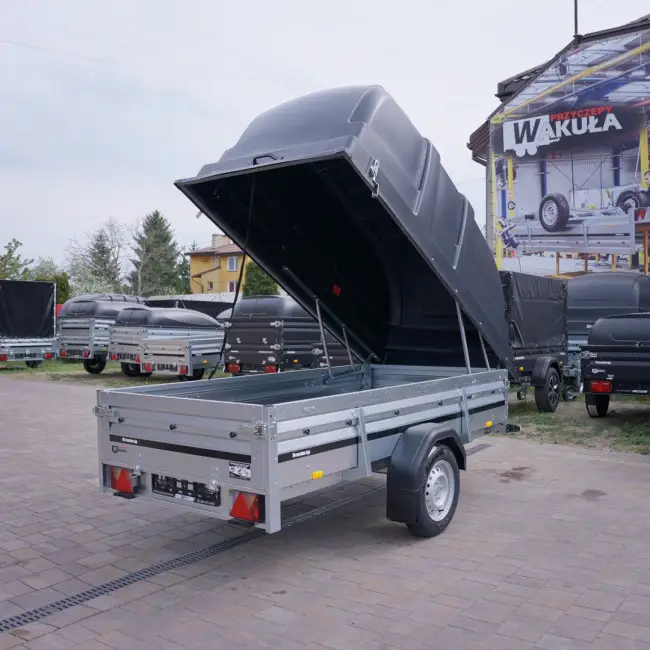 Brenderup 2270SXLUB750 270x129x40 PTAC 750 à ridelles hautes avec bâche ABS – Image 10