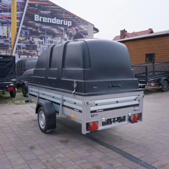 Brenderup 2270SXLUB750 270x129x40 PTAC 750 à ridelles hautes avec bâche ABS – Image 20