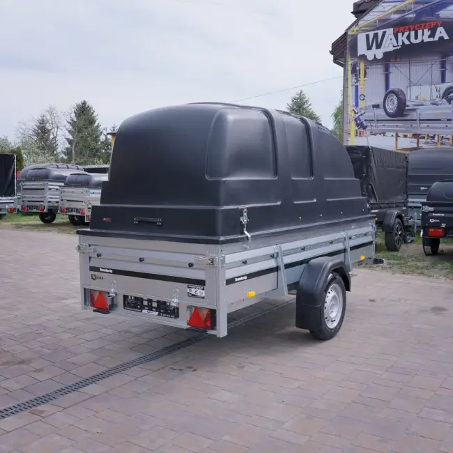 Brenderup 2270SXLUB750 270x129x40 PTAC 750 à ridelles hautes avec bâche ABS – Image 19