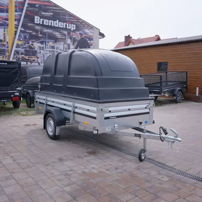 Brenderup 2270SXLUB750 270x129x40 PTAC 750 à ridelles hautes avec bâche ABS – Image 18