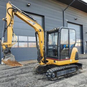 Mini-pelle Caterpillar 302.5 – Fiabilité et performances