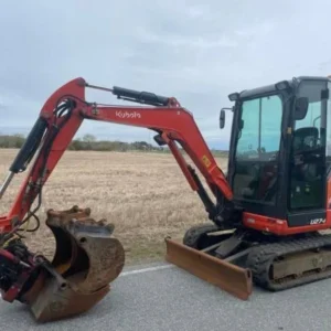 Kubota U27-4+3 Godets-Mini-pelle 2,7 t avec attache rotative