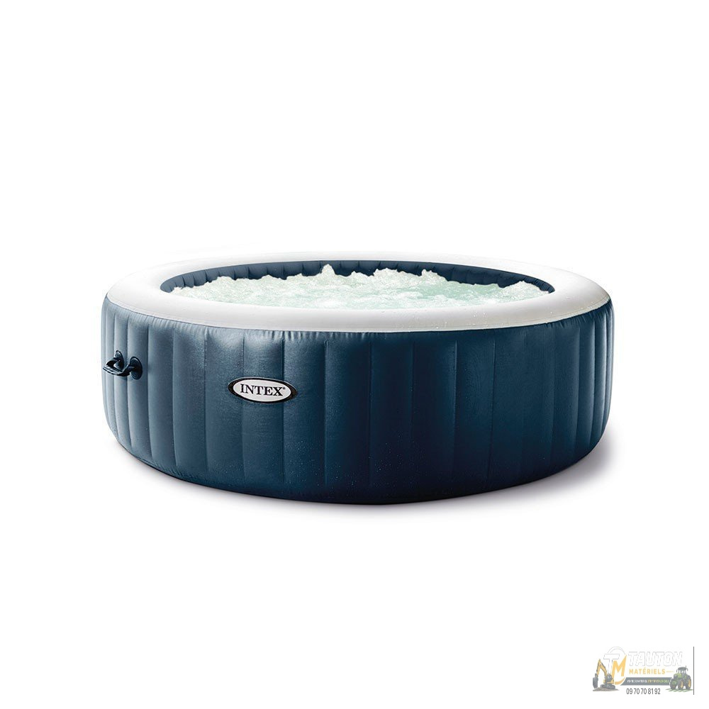 Spa gonflable INTEX Blue Navy 4 places avec couverture thermique – Offre limitée – Image 9