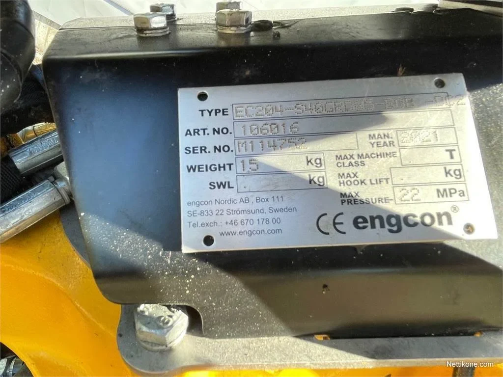 Mini Pelle Bobcat E27Z + Engcon + 4 godets – Image 3