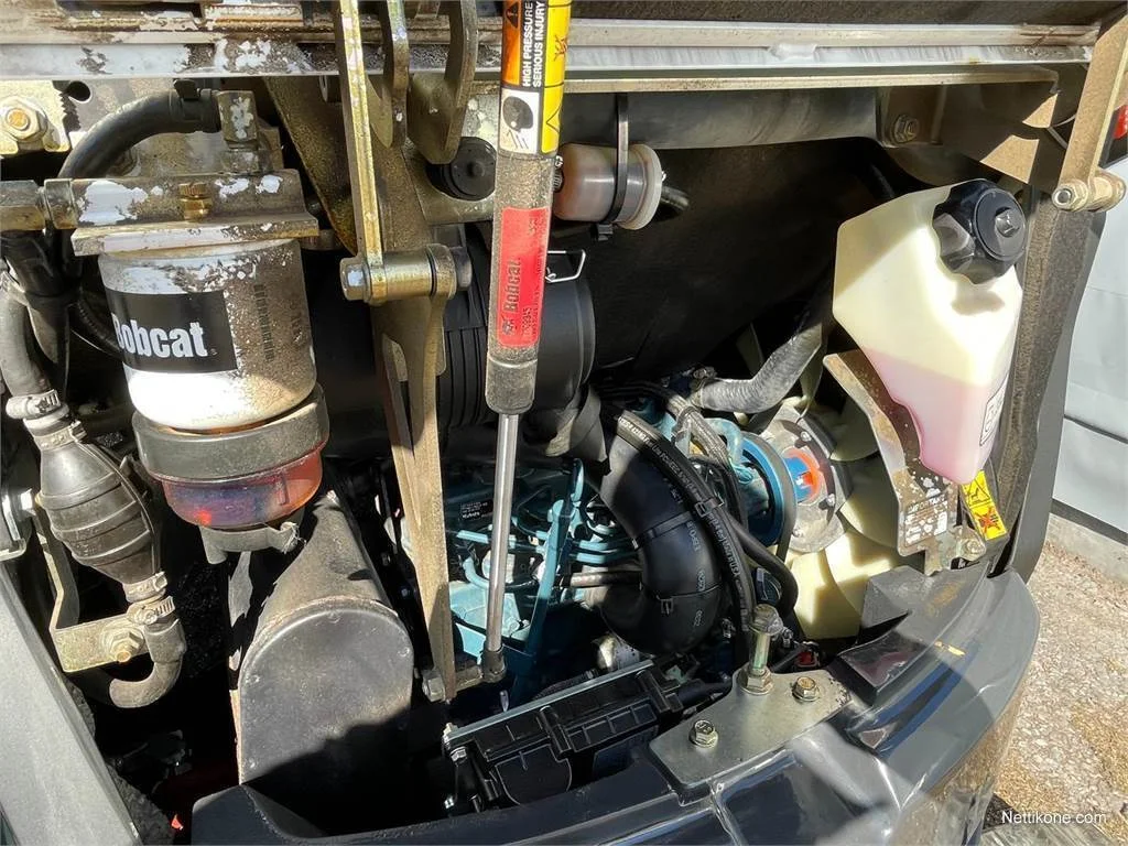 Mini Pelle Bobcat E27Z + Engcon + 4 godets – Image 5