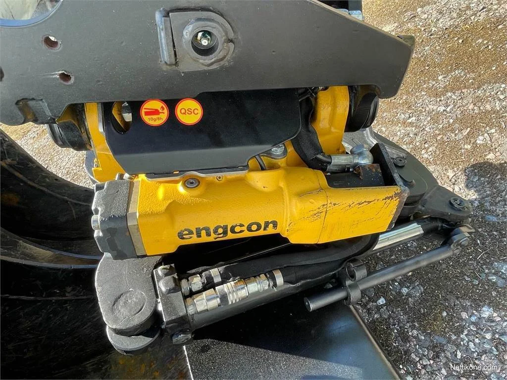 Mini Pelle Bobcat E27Z + Engcon + 4 godets – Image 8
