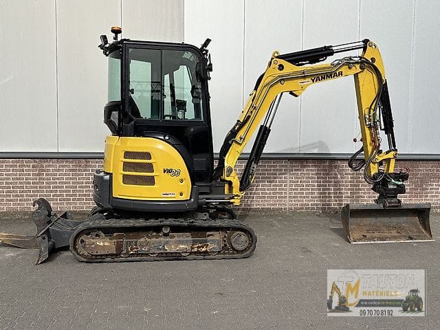 Mini Pelle Yanmar VIO33 + Steelwrist X04 3,5T 2014