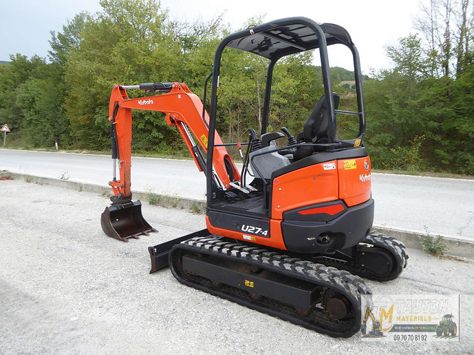 Kubota U27-4 avec 4 Godets – Image 15