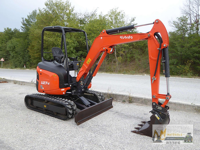 Kubota U27-4 avec 4 Godets – Image 4