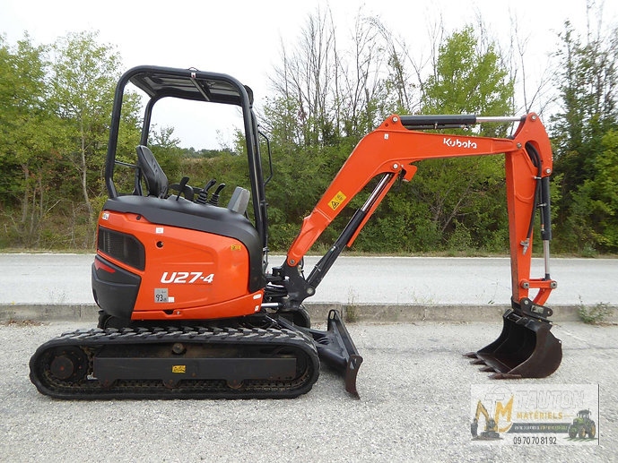 Kubota U27-4 avec 4 Godets – Image 9