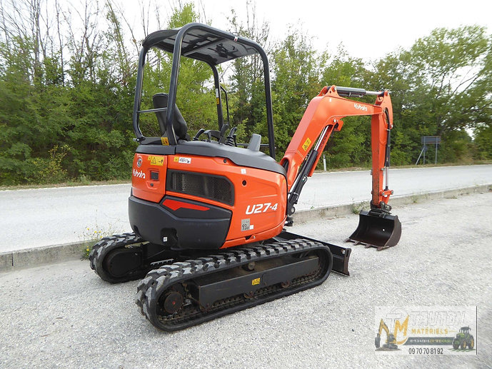 Kubota U27-4 avec 4 Godets – Image 13