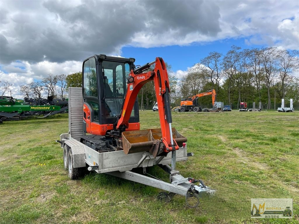 Kubota KX018-4 avec Remorque et 3 Godets – Image 3