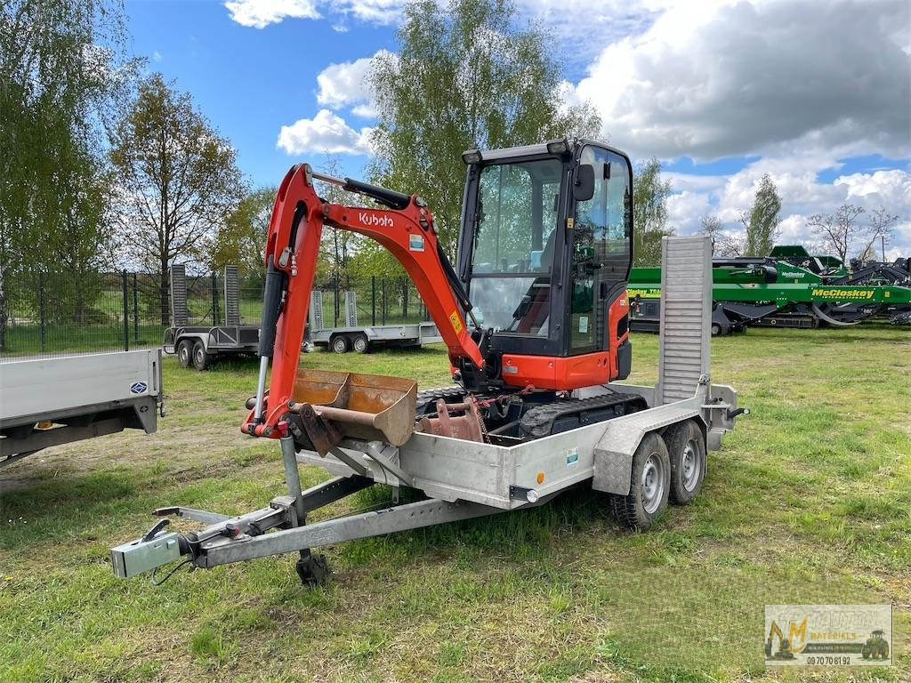 Kubota KX018-4 avec Remorque et 3 Godets – Image 4