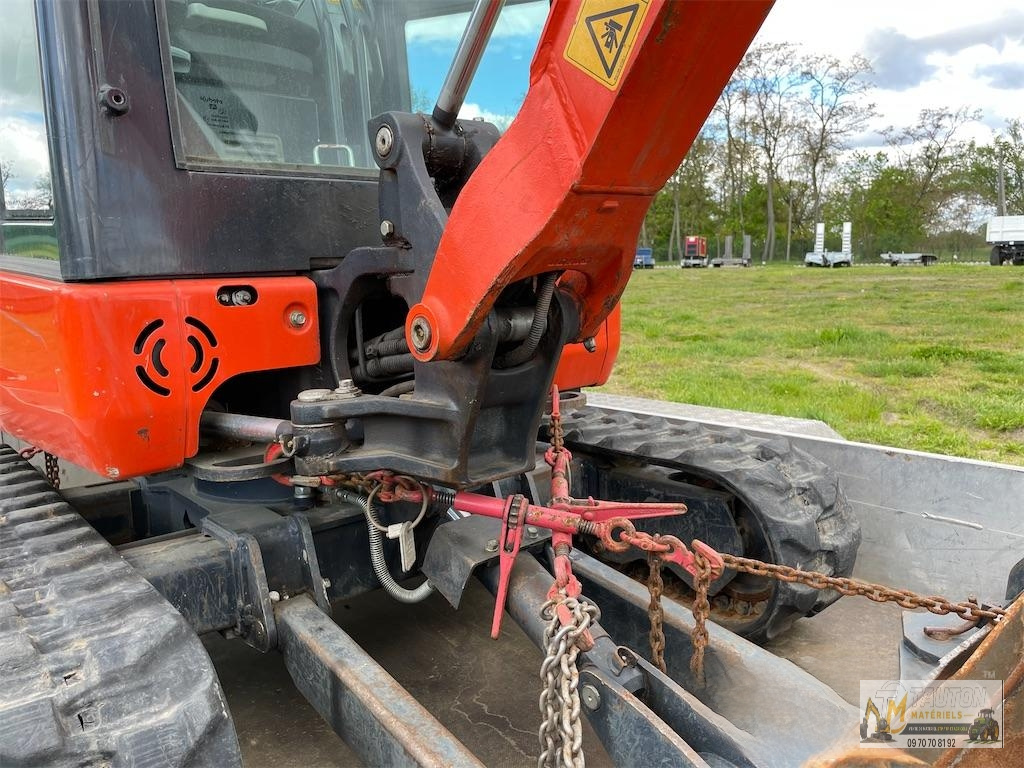 Kubota KX018-4 avec Remorque et 3 Godets – Image 6