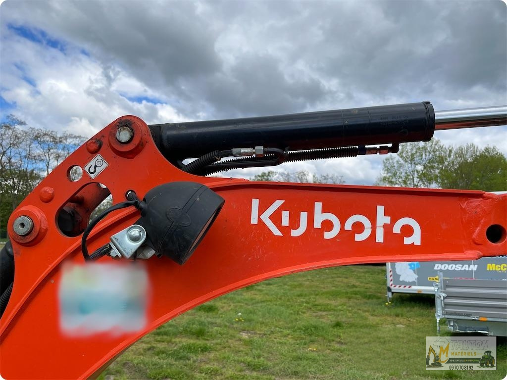 Kubota KX018-4 avec Remorque et 3 Godets – Image 7