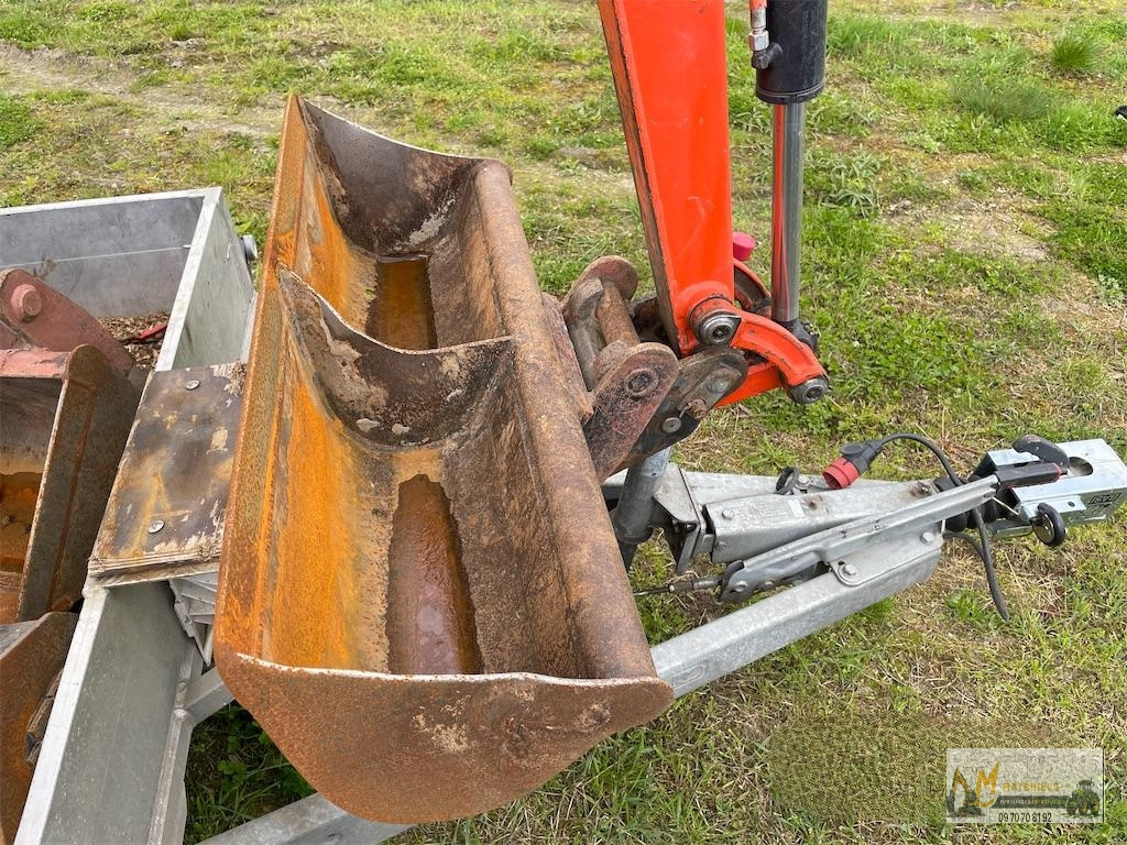 Kubota KX018-4 avec Remorque et 3 Godets – Image 9