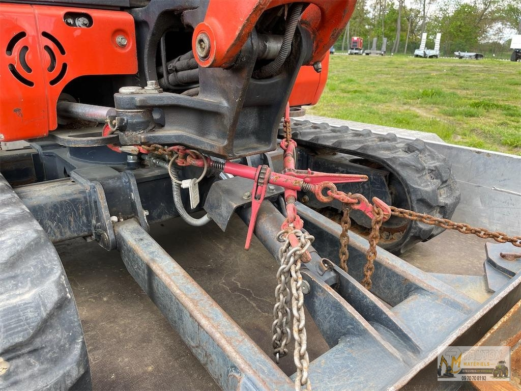 Kubota KX018-4 avec Remorque et 3 Godets – Image 11